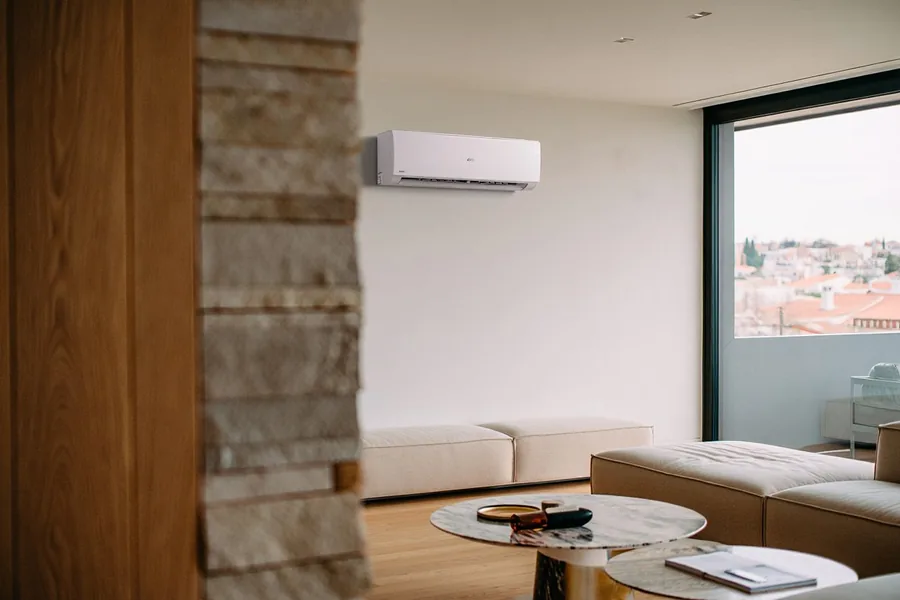 Ar condicionado Daikin instalado em apartamento de luxo em Loures